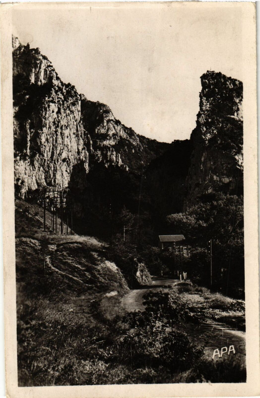 Carte postale ancienne Gorges de St.Georges France