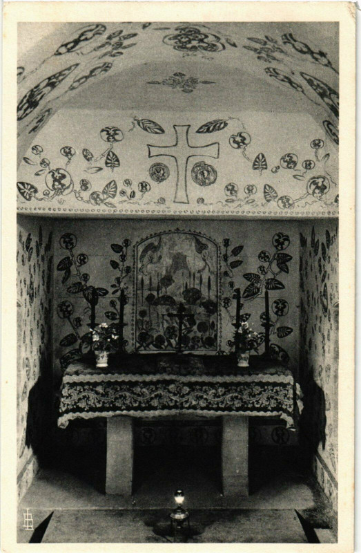 Carte postale ancienne Abbaye de Fontfroide Chapelle du Pere Jean France