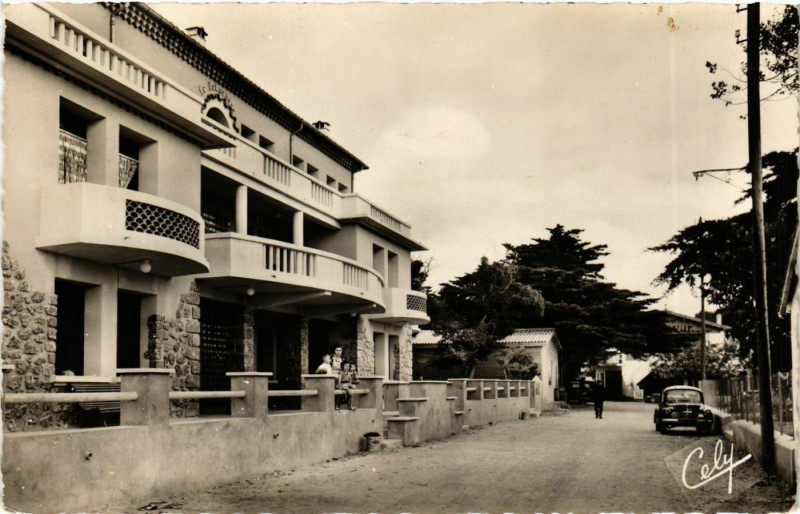 Carte postale ancienne Aude La Franqui-Plage Belvedere du Parc