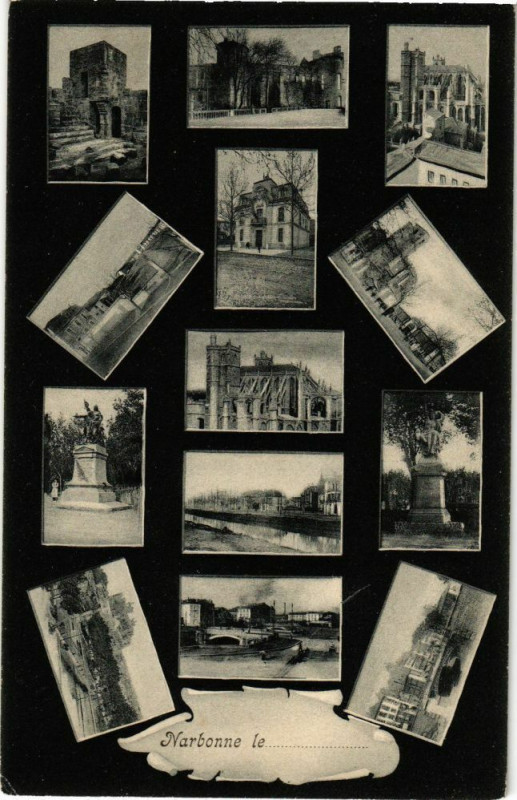 Carte postale ancienne Narbonne à Narbonne