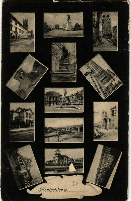 Carte postale ancienne Montpellier, le ... à Montpellier