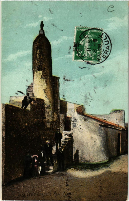 Carte postale ancienne Cette - Chapelle Mont Saint-Clair
