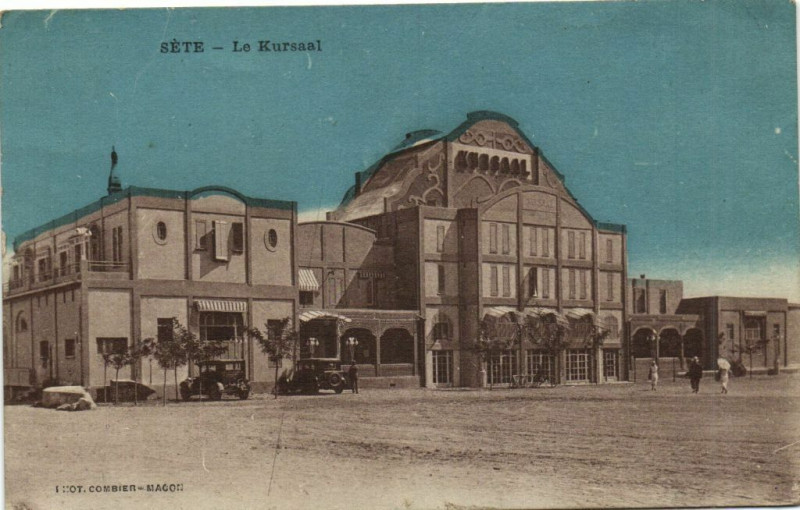 Carte postale ancienne Séte - Le Kursaal à Sète