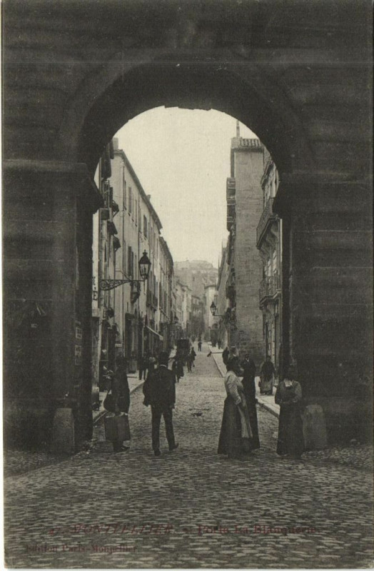 Carte postale ancienne Montpellier -Porta la Blanqueri à Montpellier