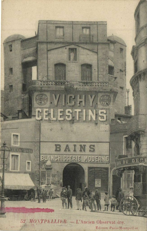 Carte postale ancienne Montpellier - L'Ancien Observatoire à Montpellier