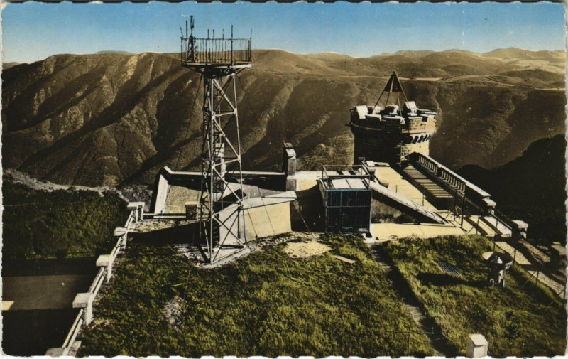 Carte postale ancienne Observatoire du Mont-Aigoual