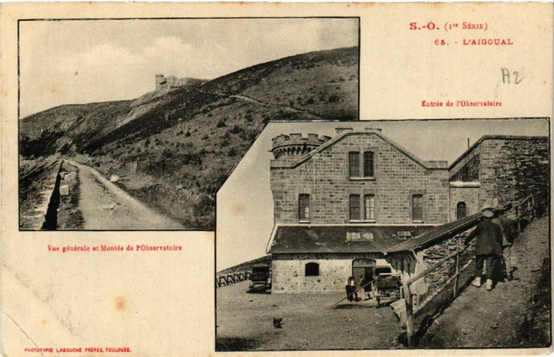 Carte postale ancienne S.-O. (Ier-Sie) - L'Aigoual