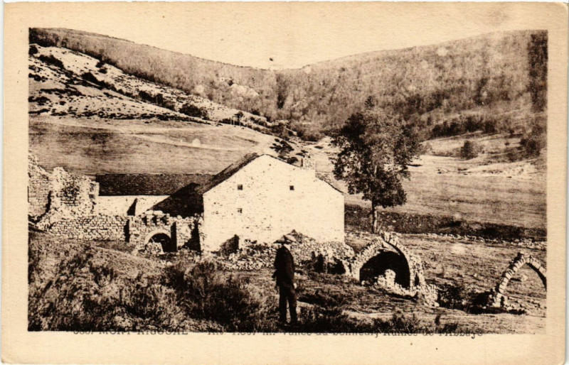 Carte postale ancienne Observatoire de L'Aigoual