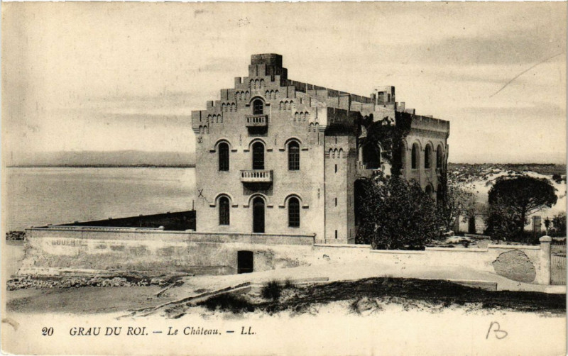 Carte postale ancienne Grau-du-Roi - Le Chateau