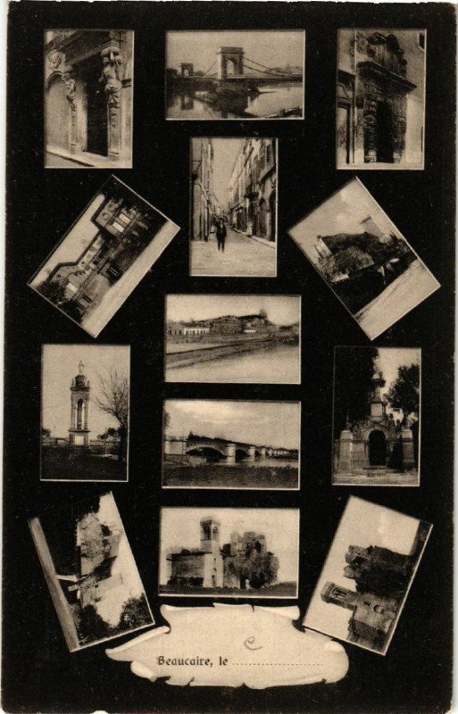 Carte postale ancienne Beaucaire à Beaucaire