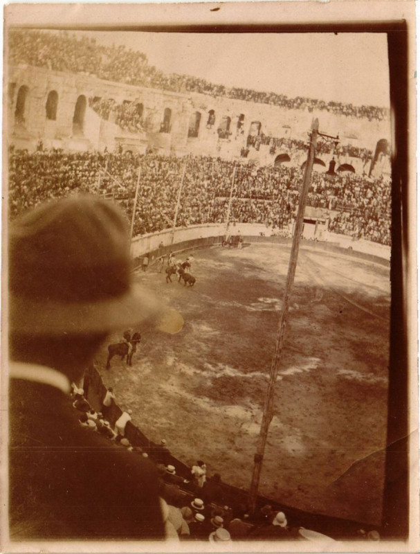 Carte postale ancienne Nimes ? - Aréne - Photo à Nîmes
