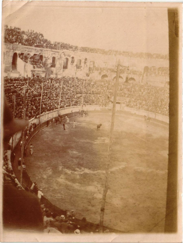 Carte postale ancienne Nimes ? - Aréne - Photo à Nîmes
