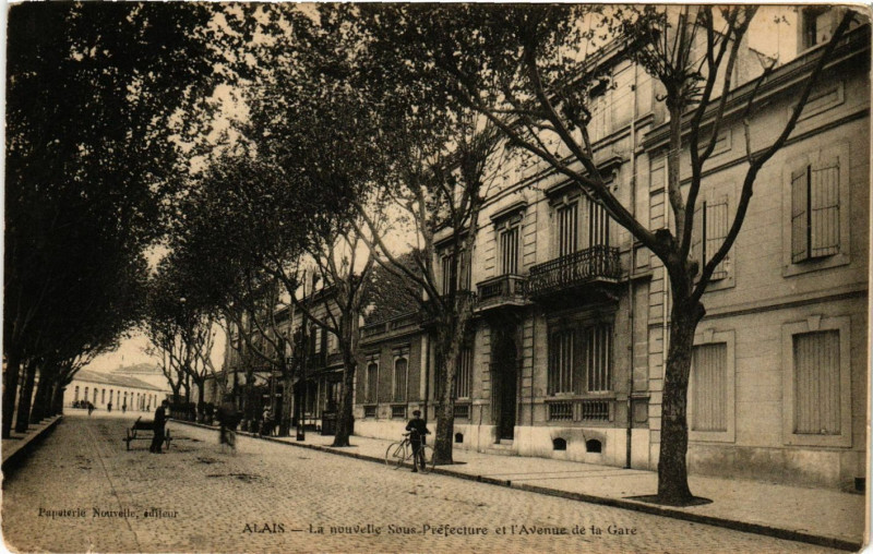 Carte postale ancienne Alais - La Nouvelle Sous