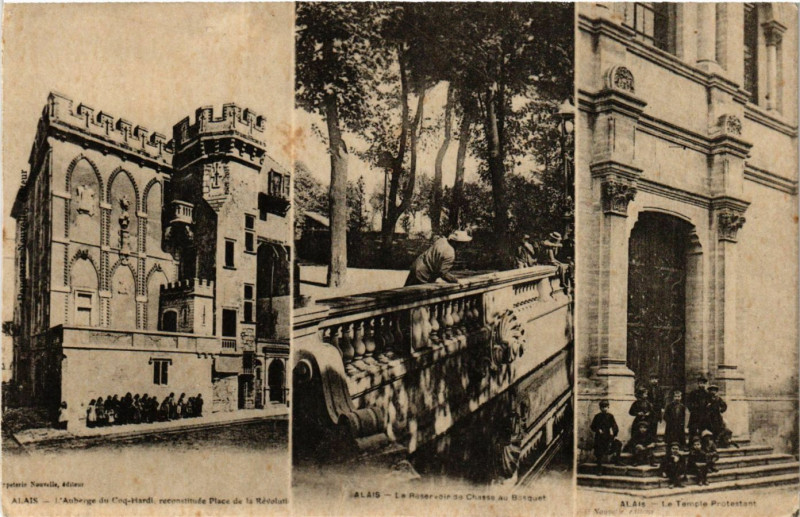 Carte postale ancienne Souvenir de Alais