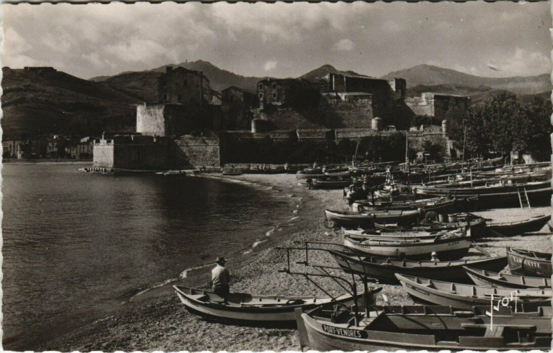 Carte postale ancienne Collioure Le Port à Collioure