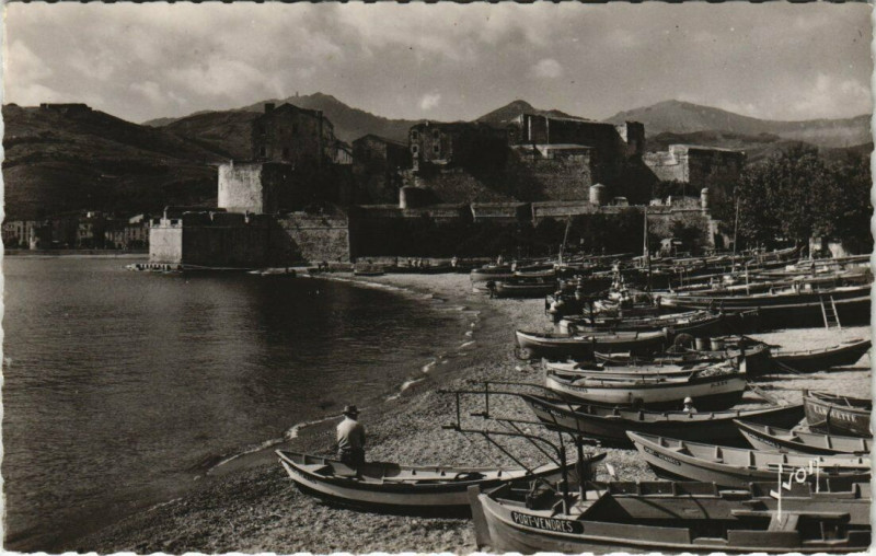 Carte postale ancienne Collioure Le Port à Collioure