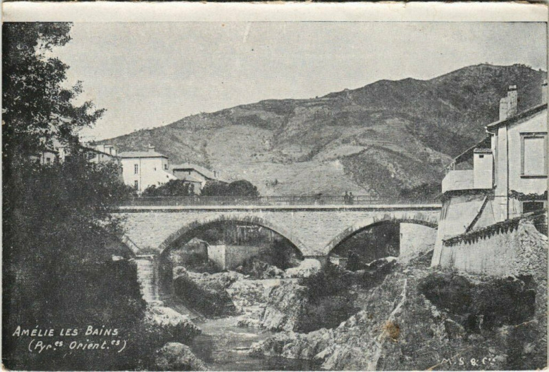 Carte postale ancienne Amelie-les-Bains