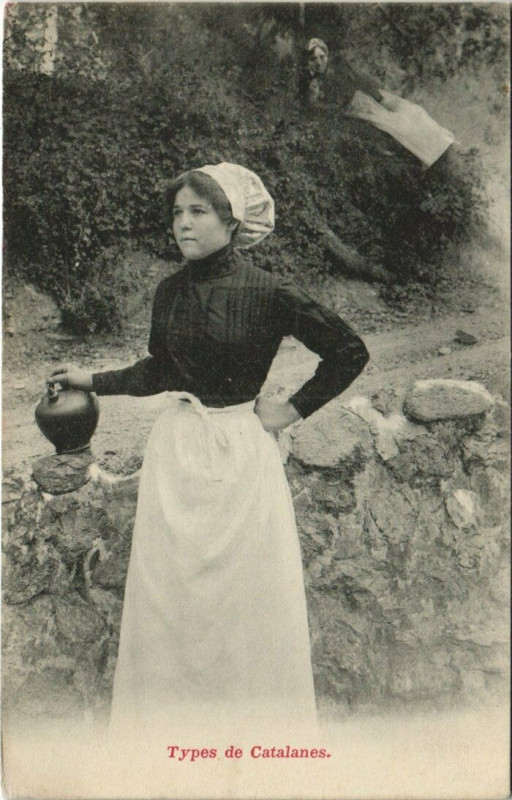 Carte postale ancienne Type de Catalanes