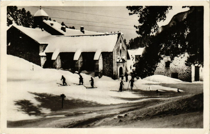 Carte postale ancienne Fort-Romeu - L'Ermitage