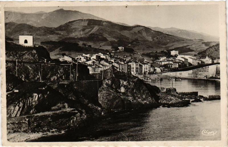 Carte postale ancienne Collioure - Vue générale à Collioure