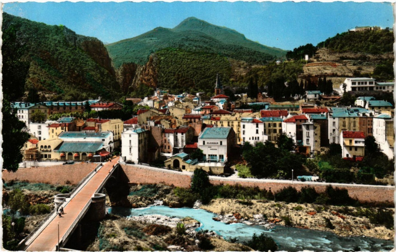 Carte postale ancienne Amelie-les-Bains (P-O) - Vue générale