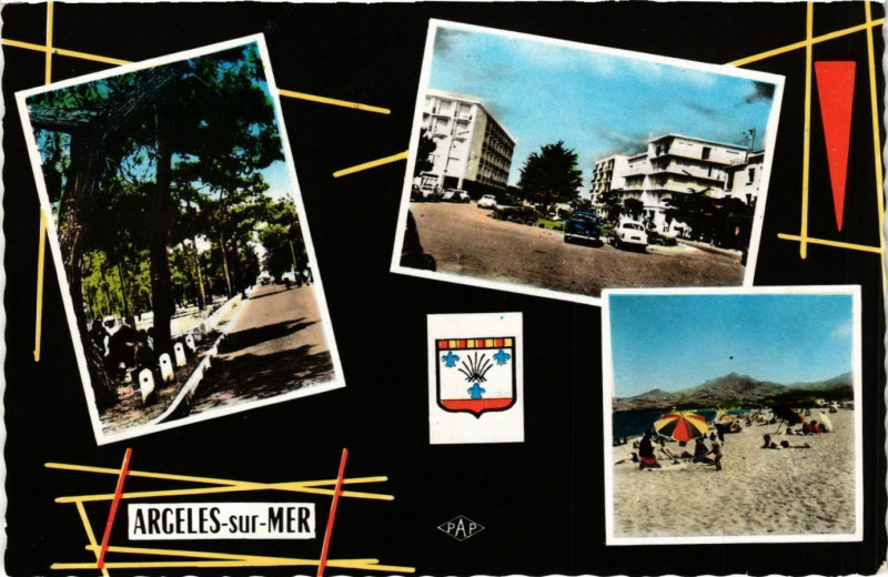 Carte postale ancienne Arcelles-sur-Mer à Ur