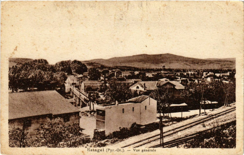 Carte postale ancienne Batagel - Vue générale