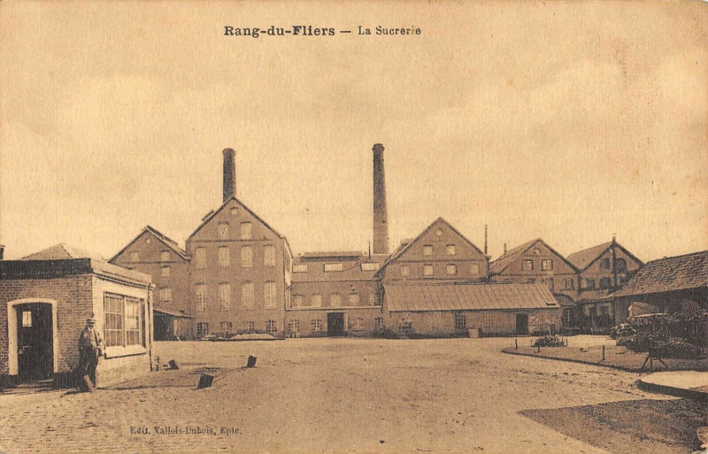 Carte postale ancienne Rang Du Fliers La Sucrerie à Rang-du-Fliers