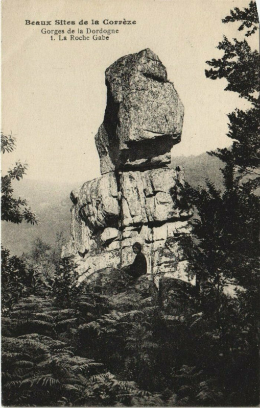 Carte postale ancienne La Roche Gabe