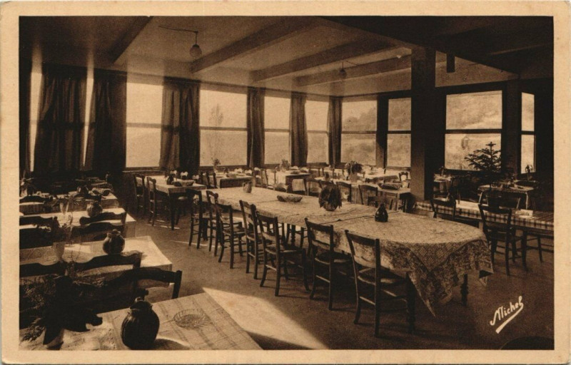 Carte postale ancienne Gimel Hotel Broussolle