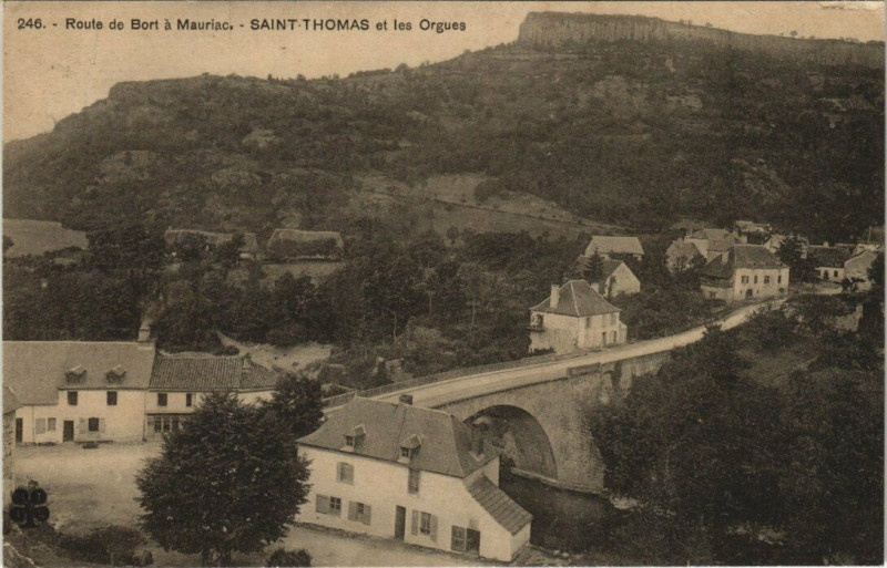Carte postale ancienne Saint-Thomas et les Orgues