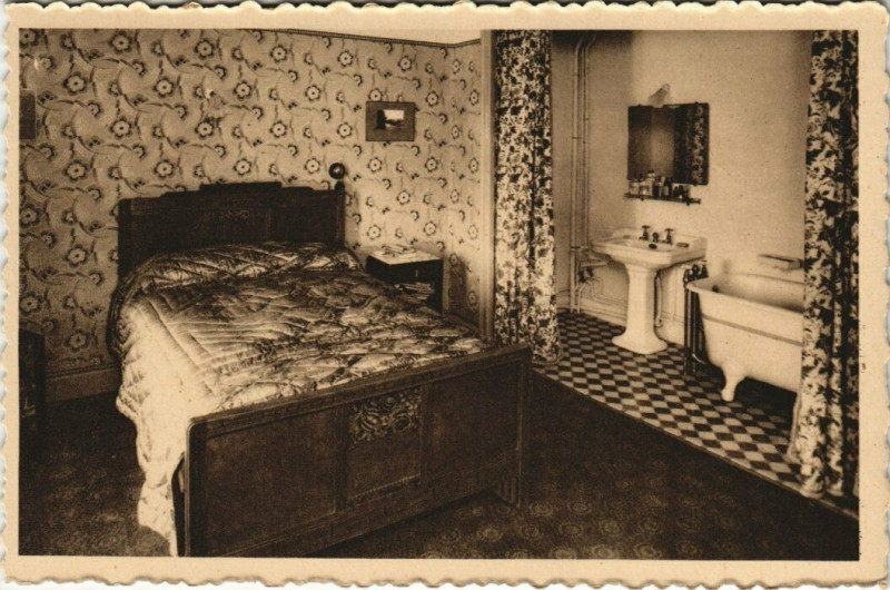 Carte postale ancienne Hotel de la Truffe Noire - Brive