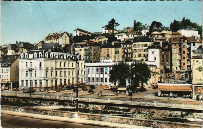 Carte postale ancienne Tulle La Poste France à Tulle