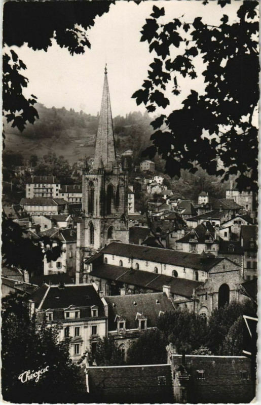 Carte postale ancienne Tulle Vue Generale France à Tulle