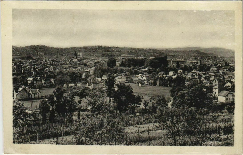 Carte postale ancienne Brive Vue Generale France