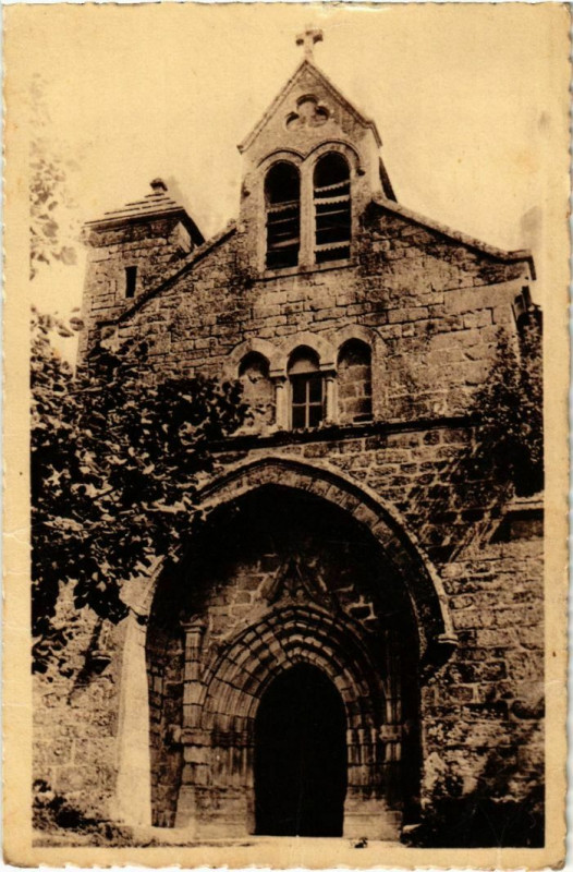 Carte postale ancienne Meyrignac - Eglise de Meyrignac