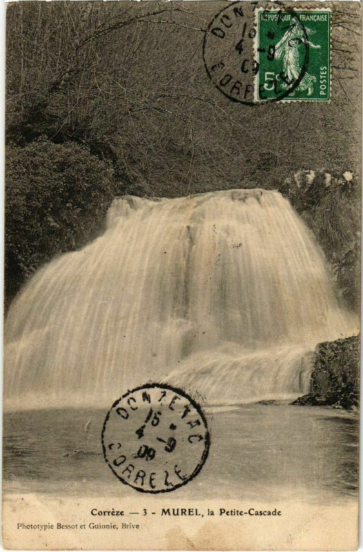 Carte postale ancienne Murel - La Petite-Cascade