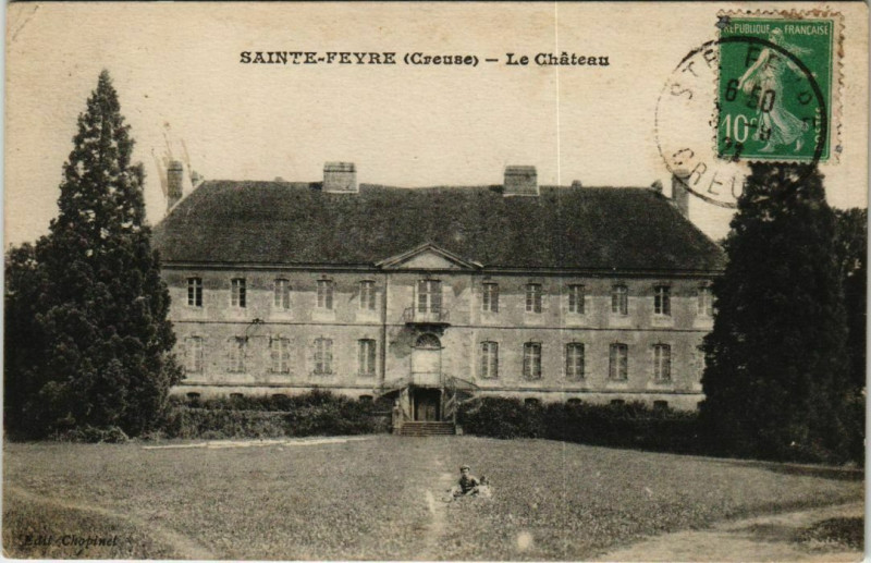 Carte postale ancienne Ste Feyre Le Chateau France