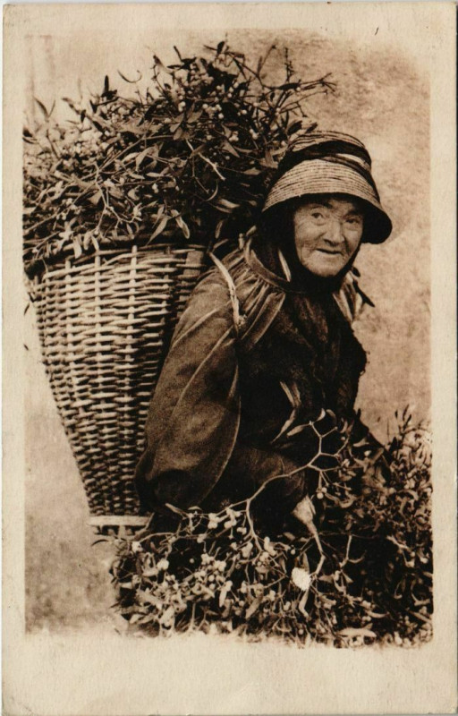 Carte postale ancienne Au pays Creusois France