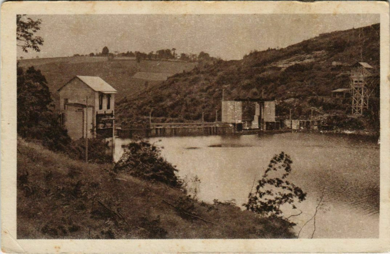 Carte postale ancienne Chatelus France