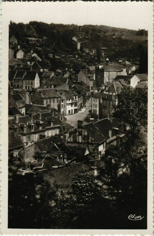 Carte postale ancienne Aubusson Hopital et la Clinique France à Aubusson