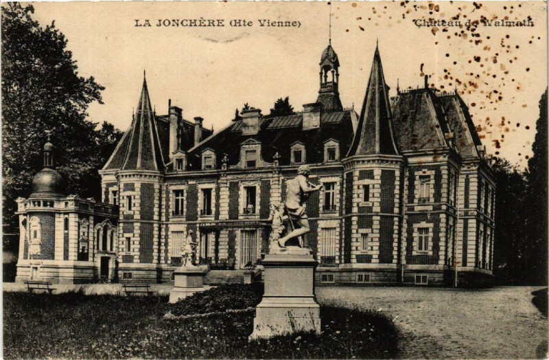 Carte postale ancienne La Jonchere Chateau de Walmath