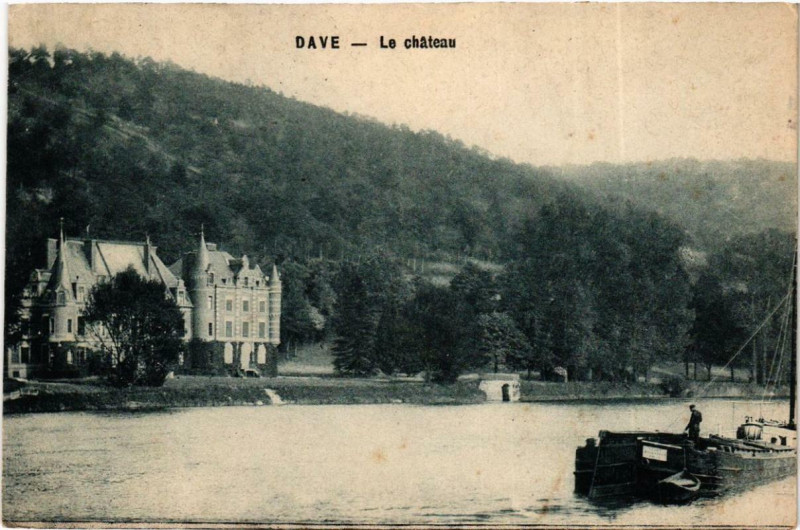 Carte postale ancienne Dave Le Chateau