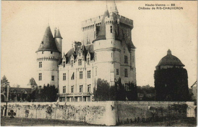 Carte postale ancienne Chateau de Ris-Chauveron