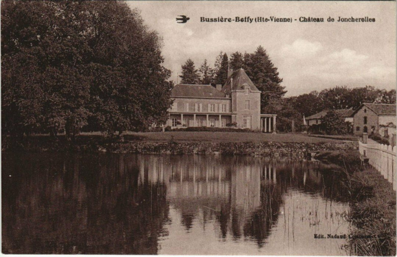 Carte postale ancienne Bussiere-Boffy - Chateau de Joncherolles