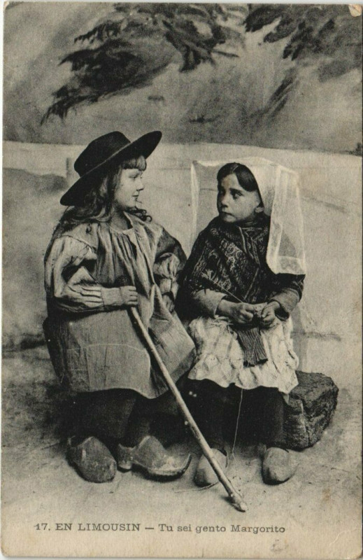 Carte postale ancienne En Limousin - Tun sei gento Margorito