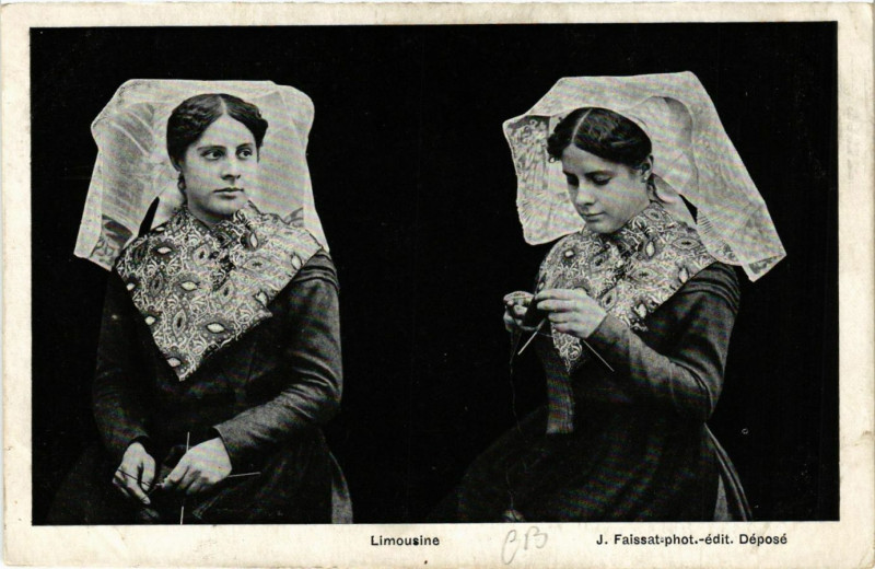 Carte postale ancienne Limousine
