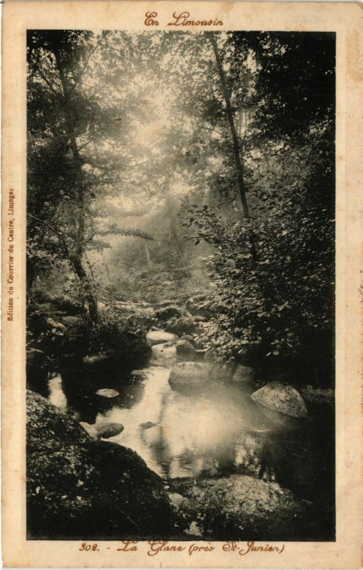 Carte postale ancienne En Limousin - La Glane