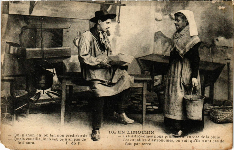 Carte postale ancienne En Limousin