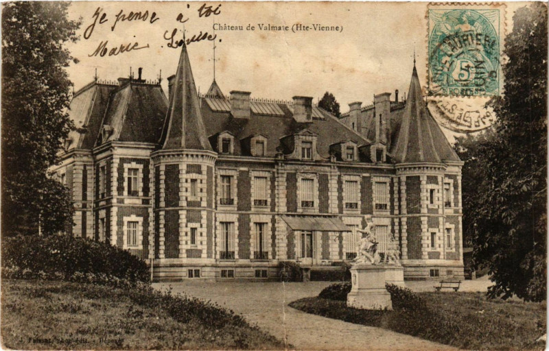 Carte postale ancienne Chateau de Valmare